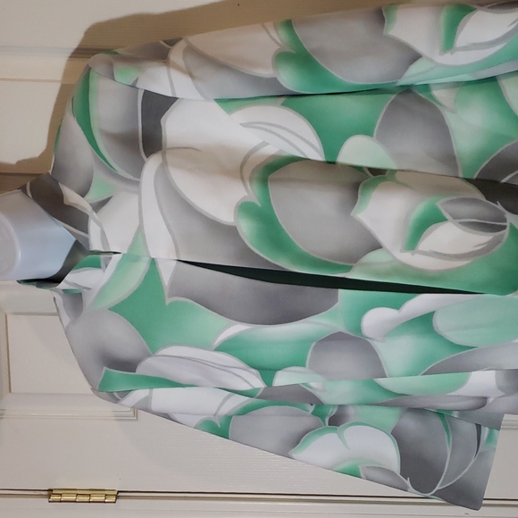 Alfred Dunner abstract design open Blazer - Picture 2 of 14